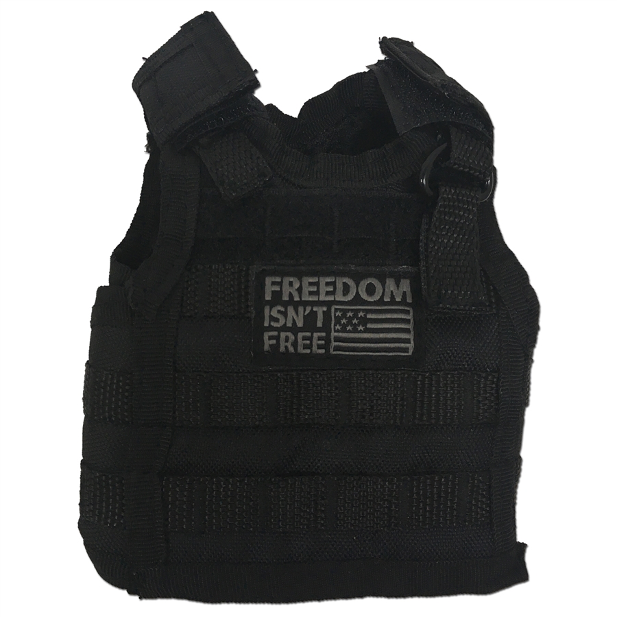 Tactical Mini Vest - Freedom Isnt, Black