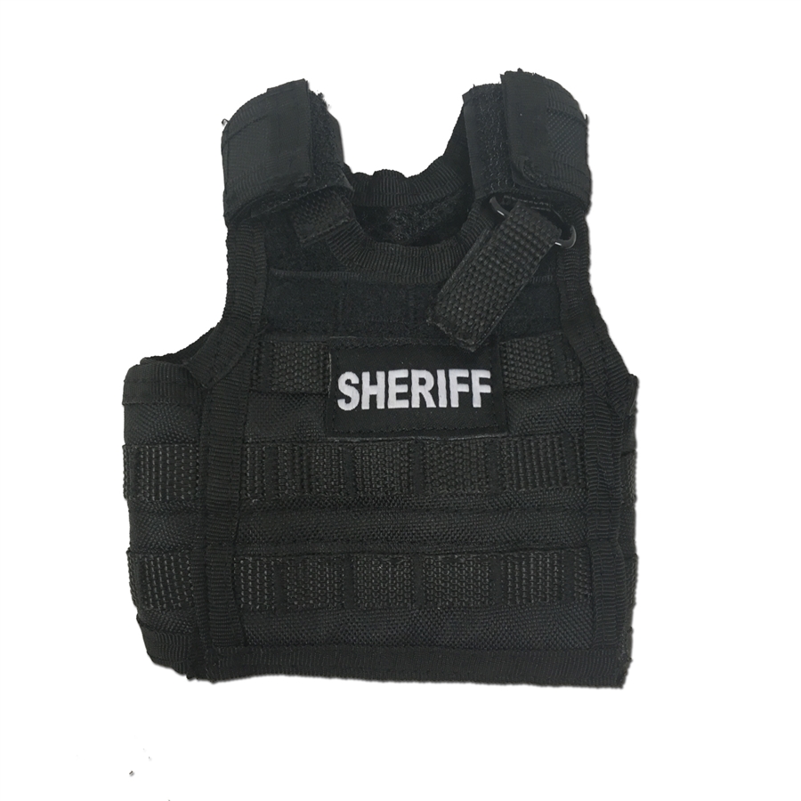 Tactical Mini Vest - Sheriff, Black