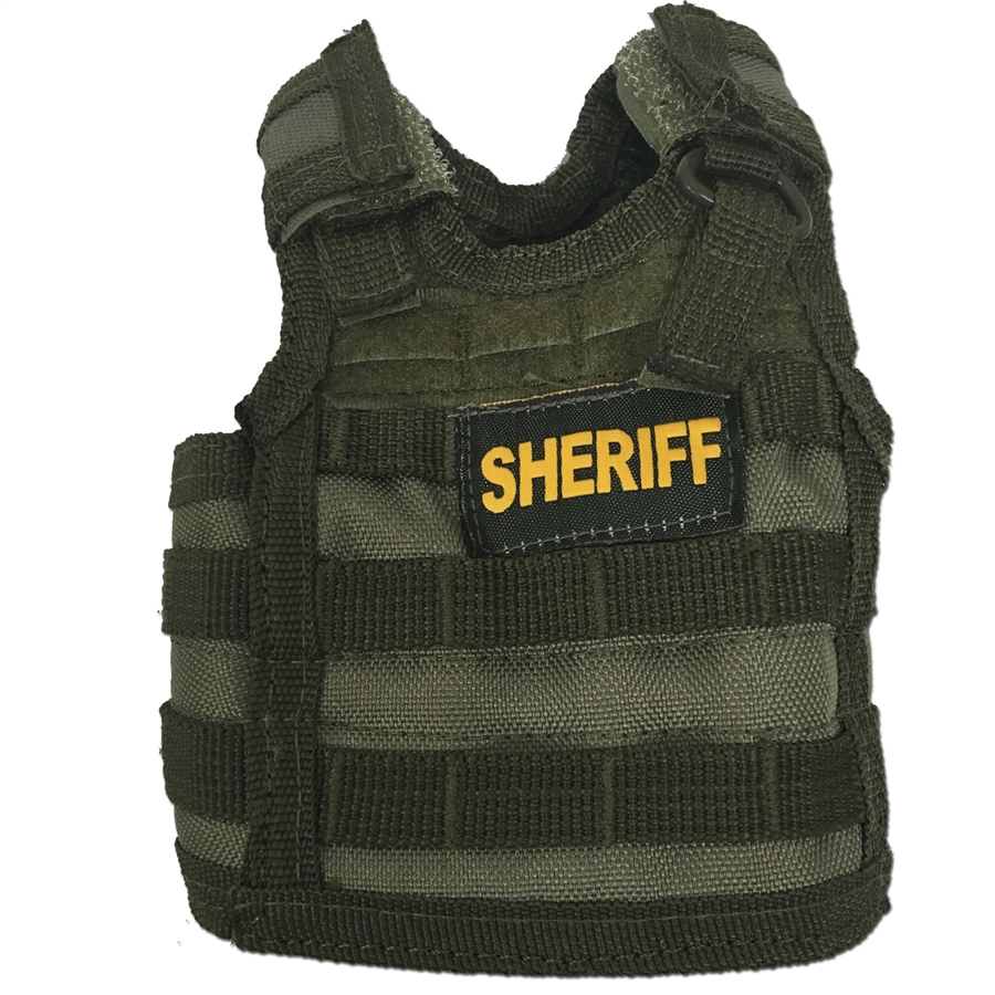 Tactical Mini Vest - Sheriff, Olive Drab