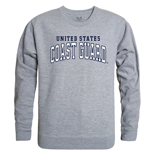 Coast Guard1 Graphic Crew Neck T-Shirt, Heather Grey - Extra Large