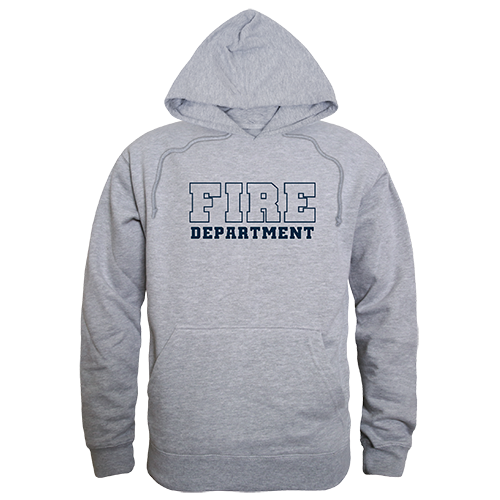 Fire Department Graphic Pullover Sweatshirt, Heather Grey - Small
