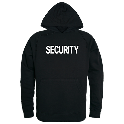 Security Graphic Pullover Sweatshirt, Black - 2X