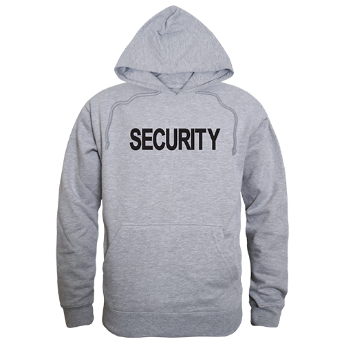 Security Graphic Pullover Sweatshirt, Heather Grey - Large