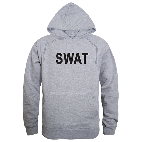 SWAT Graphic Pullover Sweatshirt, Heather Grey - Extra Large