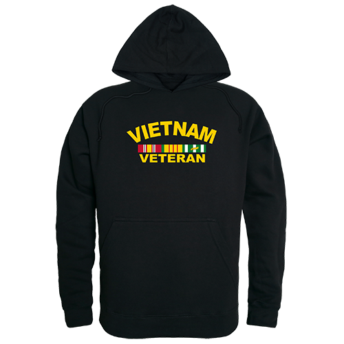 Vietnam Vet Graphic Pullover Sweatshirt - Black - 2X
