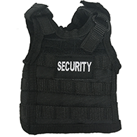 Security Tactical Mini Vest, Black