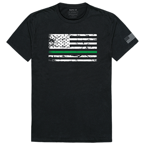 TGL Flag Tactical Graphic T-Shirt, Black - 2X