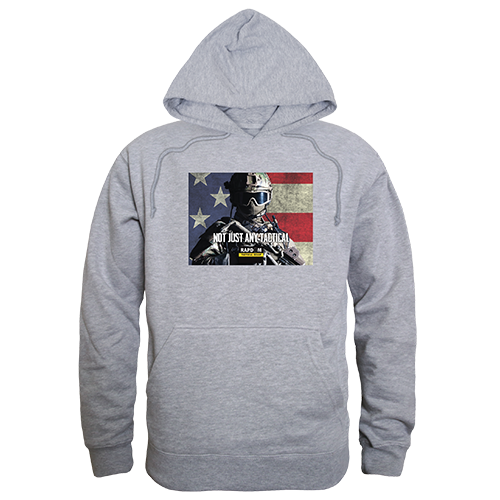 Not Just Any Graphic Pullover Hoodie, Heather Grey - Extra Large