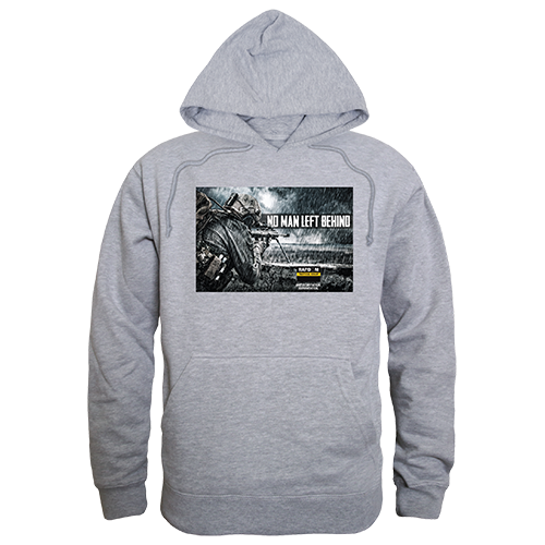 No Men Left Graphic Pullover Hoodie, Heather Grey - Small