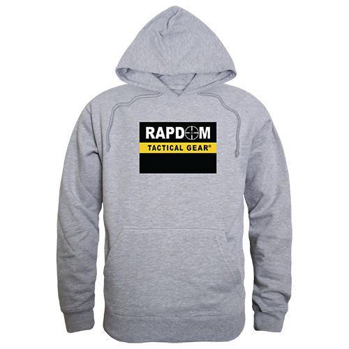 Rapdom Graphic Pullover Hoodie, Heather Grey - 2X