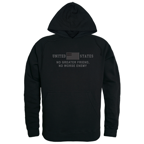 No Greater Graphic Pullover Hoodie, Black - Large