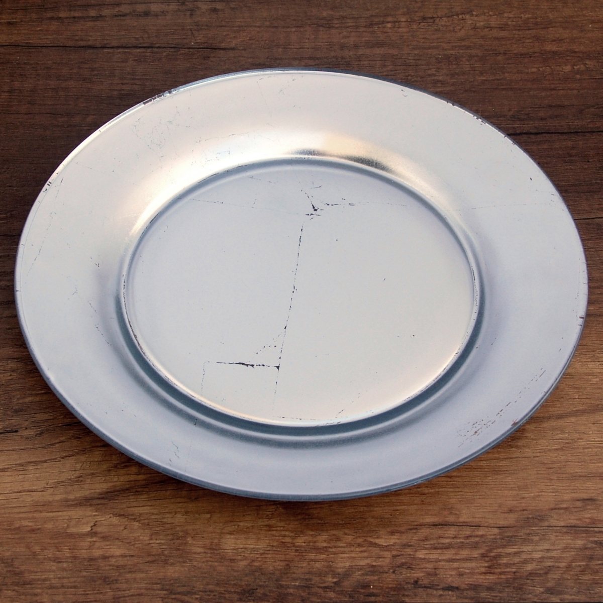 Picture of Red Pomegranate 0980-2 Gilt Premiere Gilded Salad Plate, Silver