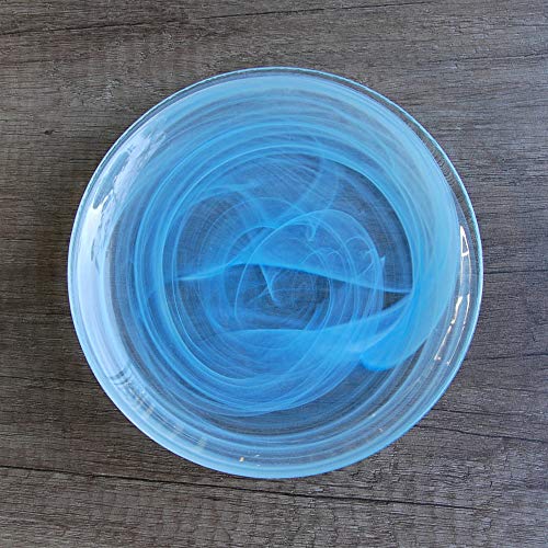 Picture of Red Pomegranate 4810-6 Nuage 6.5 in. Canape Aqua Plates - Set of 4