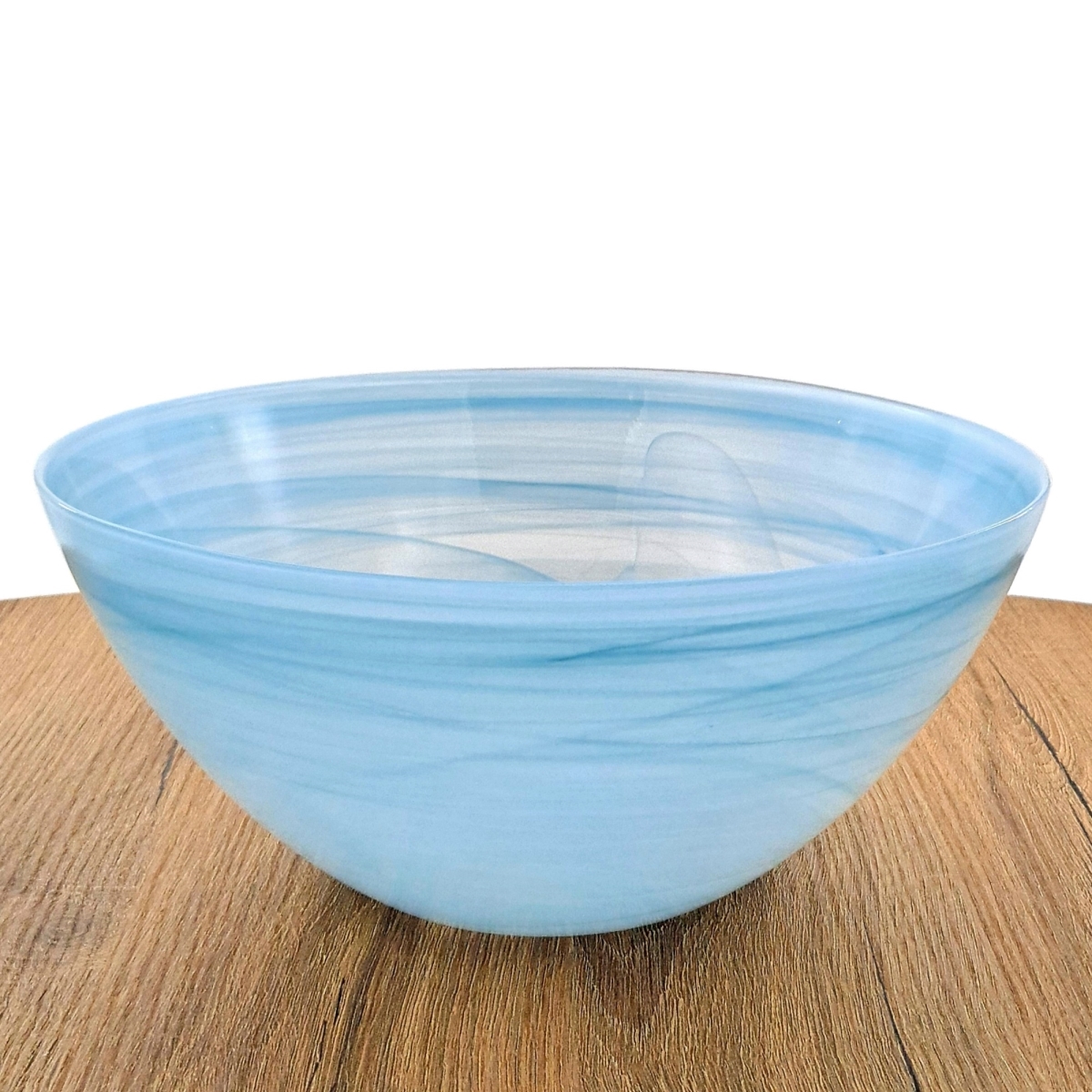 Picture of Red Pomegranate Collection 0814-6 10 in. Nuage Serving Bowl, Aqua