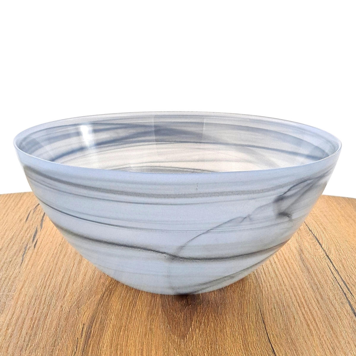 Picture of Red Pomegranate Collection 0814-7 10 in. Nuage Serving Bowl, Graphite