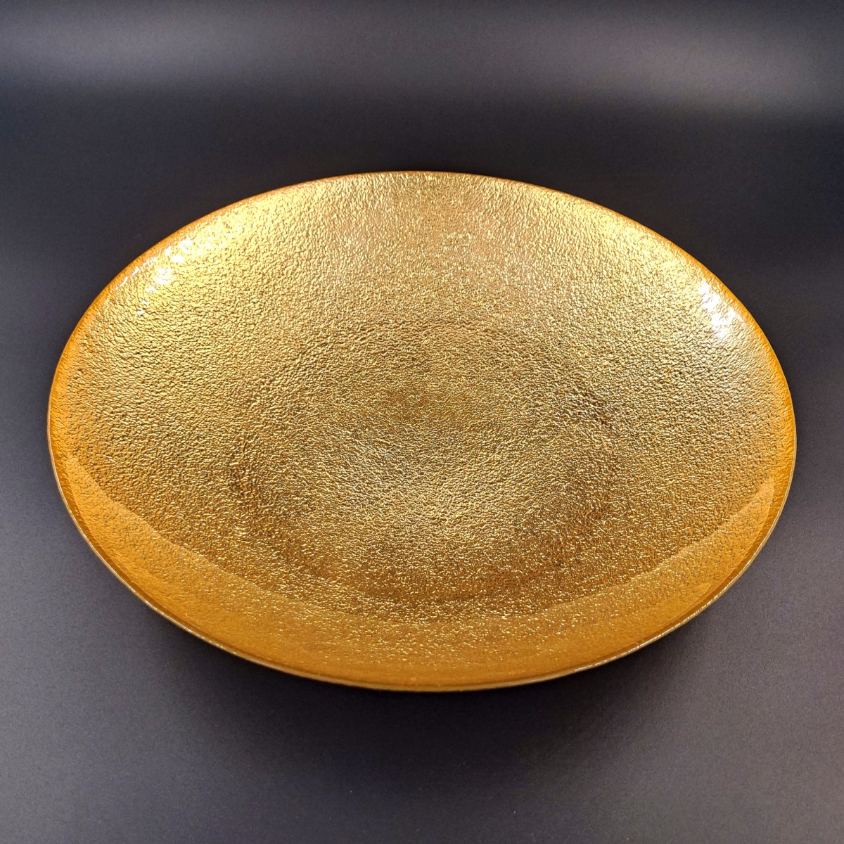 13 in. Aura Centerpiece Bowl, Gold