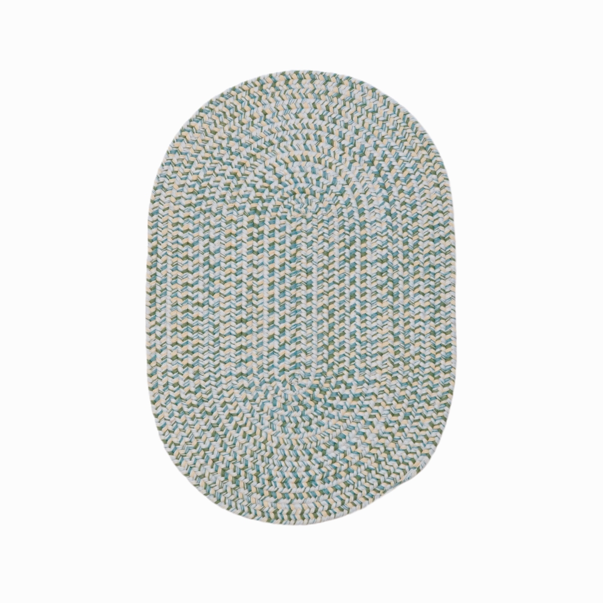 SS85R048X072 Jessee Tweed Oval Rugs, Coastline - 4 x 6 ft.