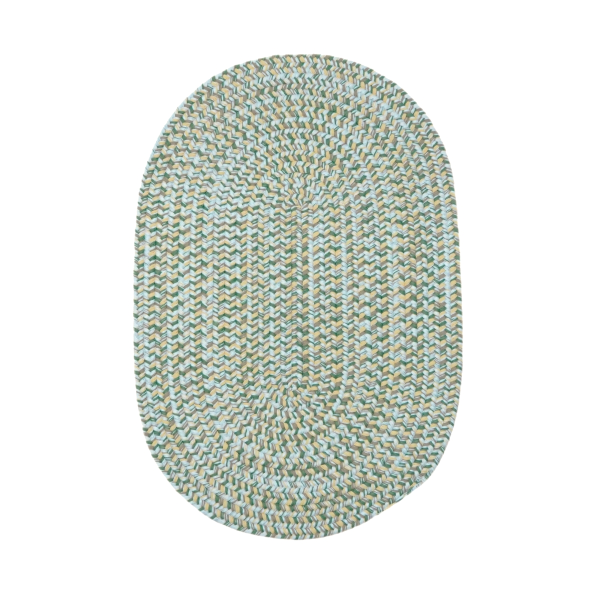 SS90R024X036 Jessee Tweed Oval Rugs, Hillside - 2 x 3 ft.