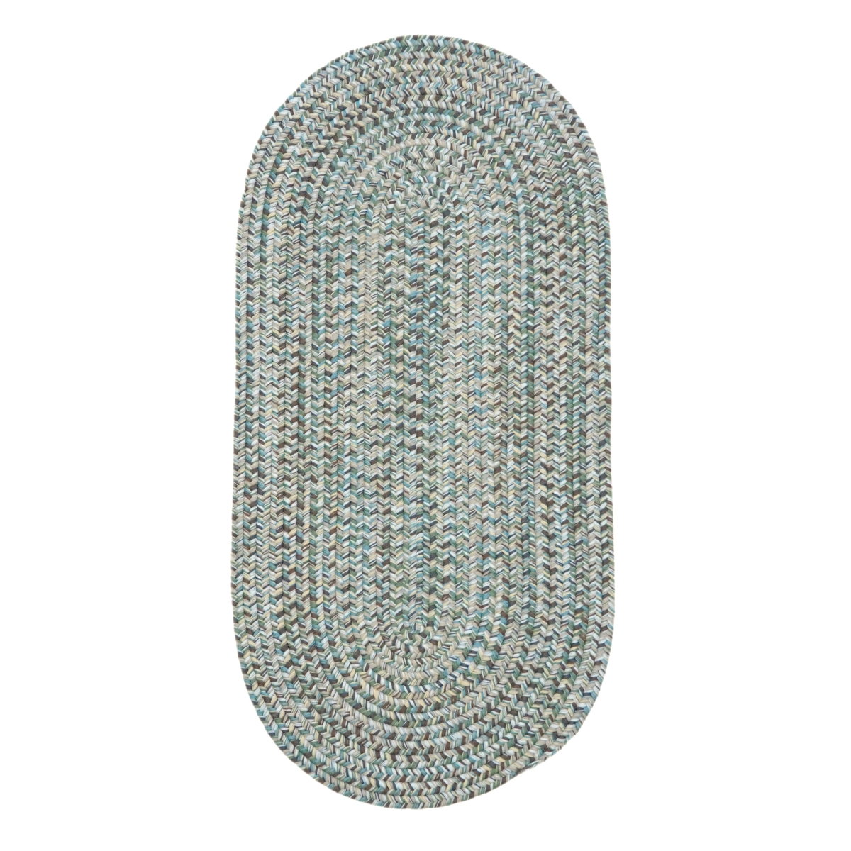 ZE50R030X120 Hazel Tweed Runners Rugs, Seagrass - 30 in. x 10 ft.