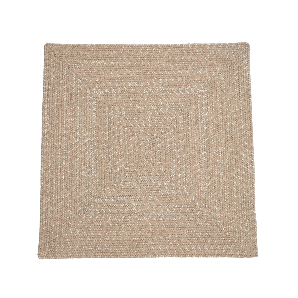 DG99R060X060R Bridgeport Tweed Square Rugs, Beige Oak - 5 x 5 ft.