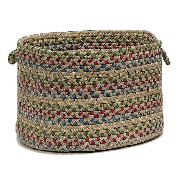 TL60A018X018 Twilight Round Baskets, Palm - 18 x 12 in.