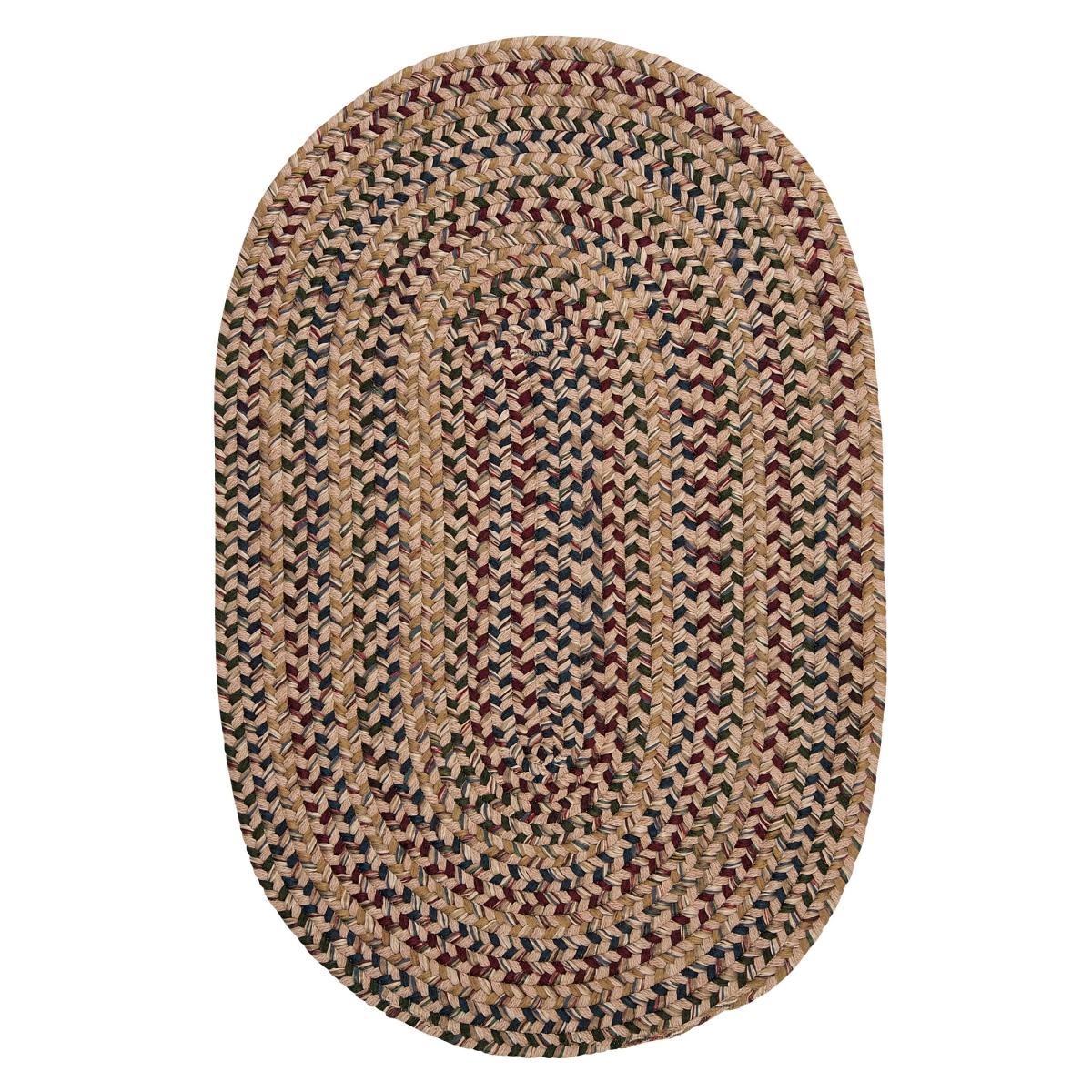 TL90R024X096 Twilight Oval Rugs, Oatmeal - 2 x 8 ft.