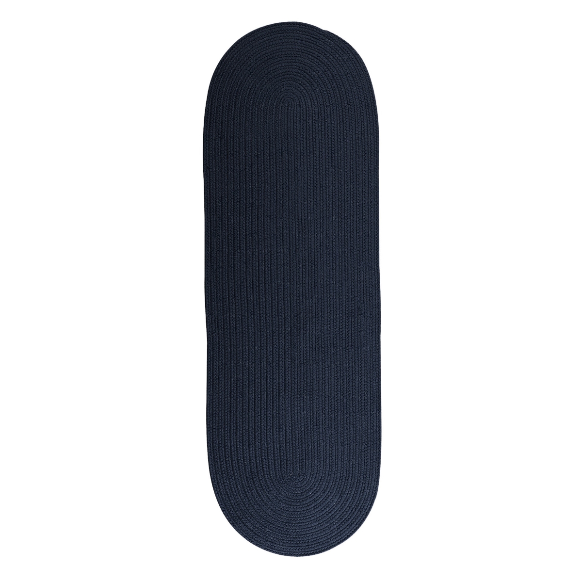 BR52R024X108 Boca Raton Runners Rugs, Navy - 2 x 9 ft.