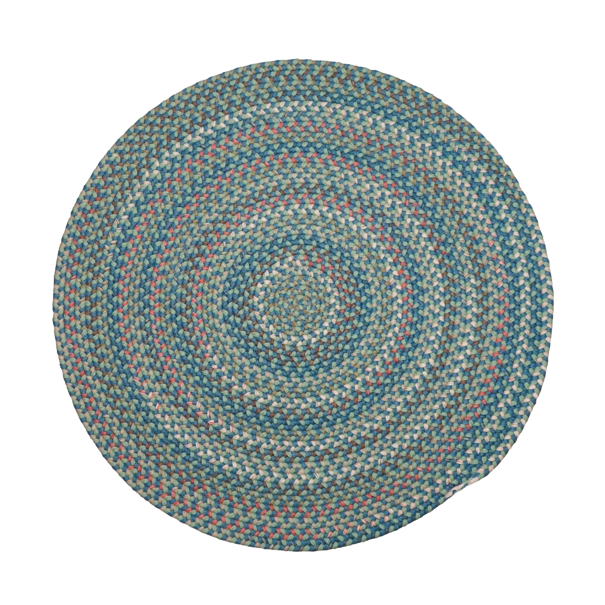 CG96R048X048 Colgate Multi Round Rugs, Bluegrass - 4 x 4 ft.