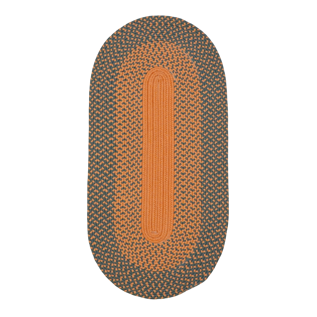 CP06R030X120 Cape Eden Runners Rugs, Rusted Charcoal - 30 in. x 10 ft.