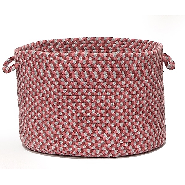 BC72A018X018 Boston Common Round Baskets, Brick Marketplace - 18 x 12 in.