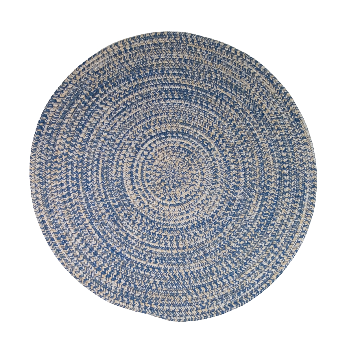 LA44R048X048 Luna Tweed Round Rugs, Harbor Stone - 4 x 4 ft.