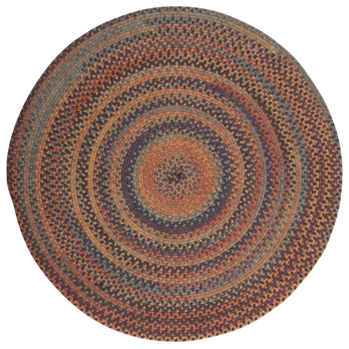 RU20R036X036 Rustica Round Rugs, Floral Burst - 3 x 3 ft.