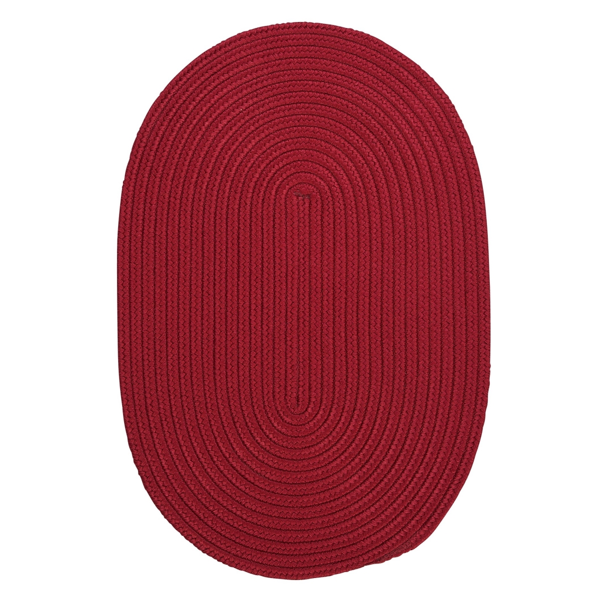 BR72R096X120 Boca Raton Oval Rugs, Sangria - 8 x 10 ft.