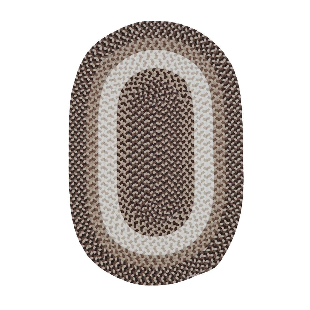 BE45R048X072 Benson Creek Oval Rugs, Natural Sand - 4 x 6 ft.