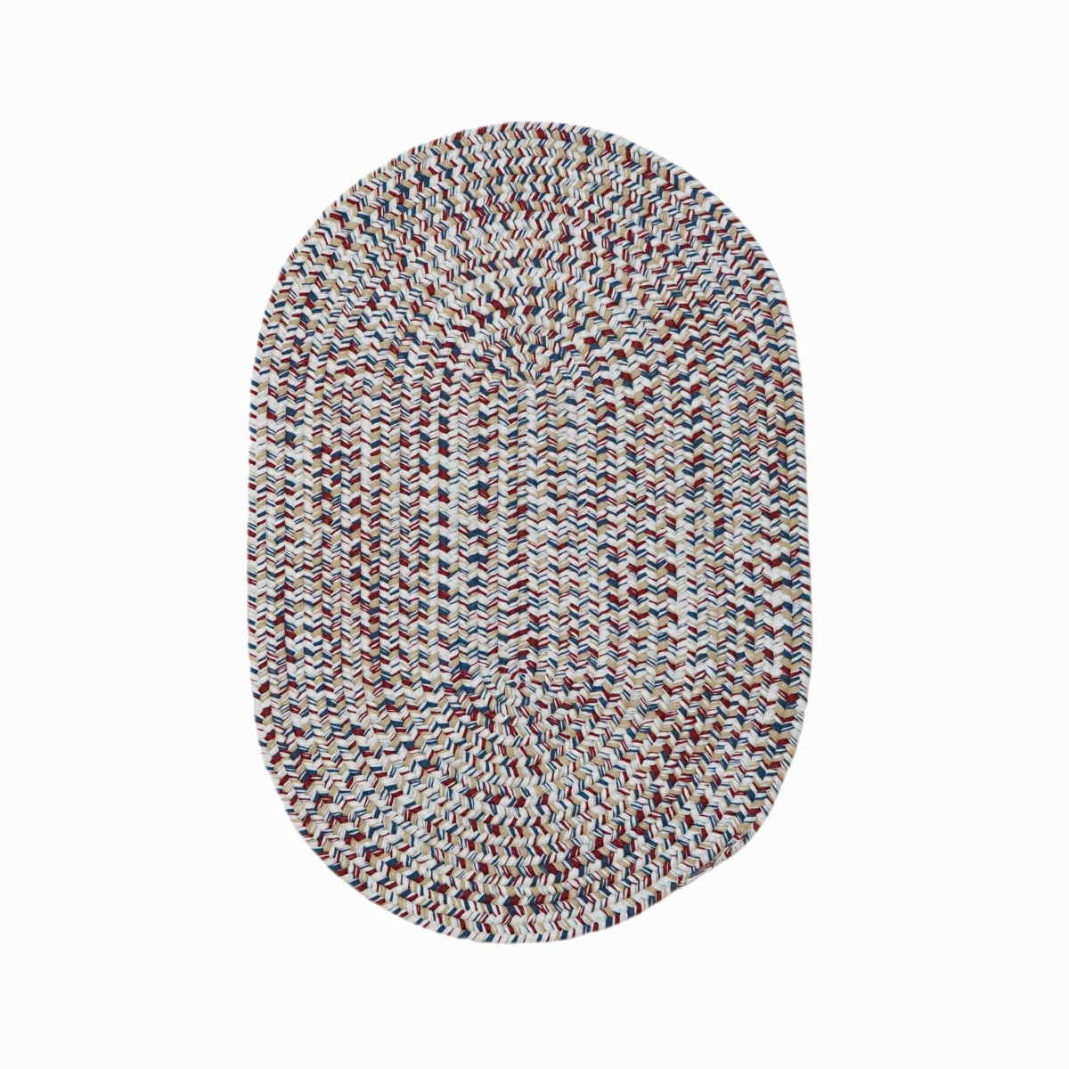 SS83R024X036 Jessee Tweed Oval Rugs, Americana - 2 x 3 ft.