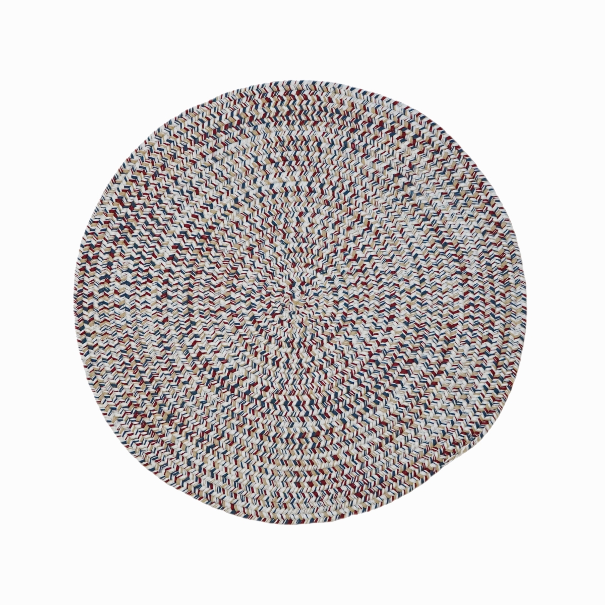 SS83R036X036 Jessee Tweed Round Rugs, Americana - 3 x 3 ft.