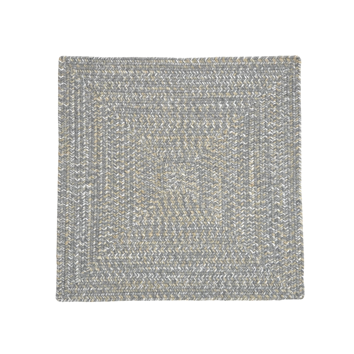 DG19R072X072R Bridgeport Tweed Square Rugs, Harbor Grey - 6 x 6 ft.