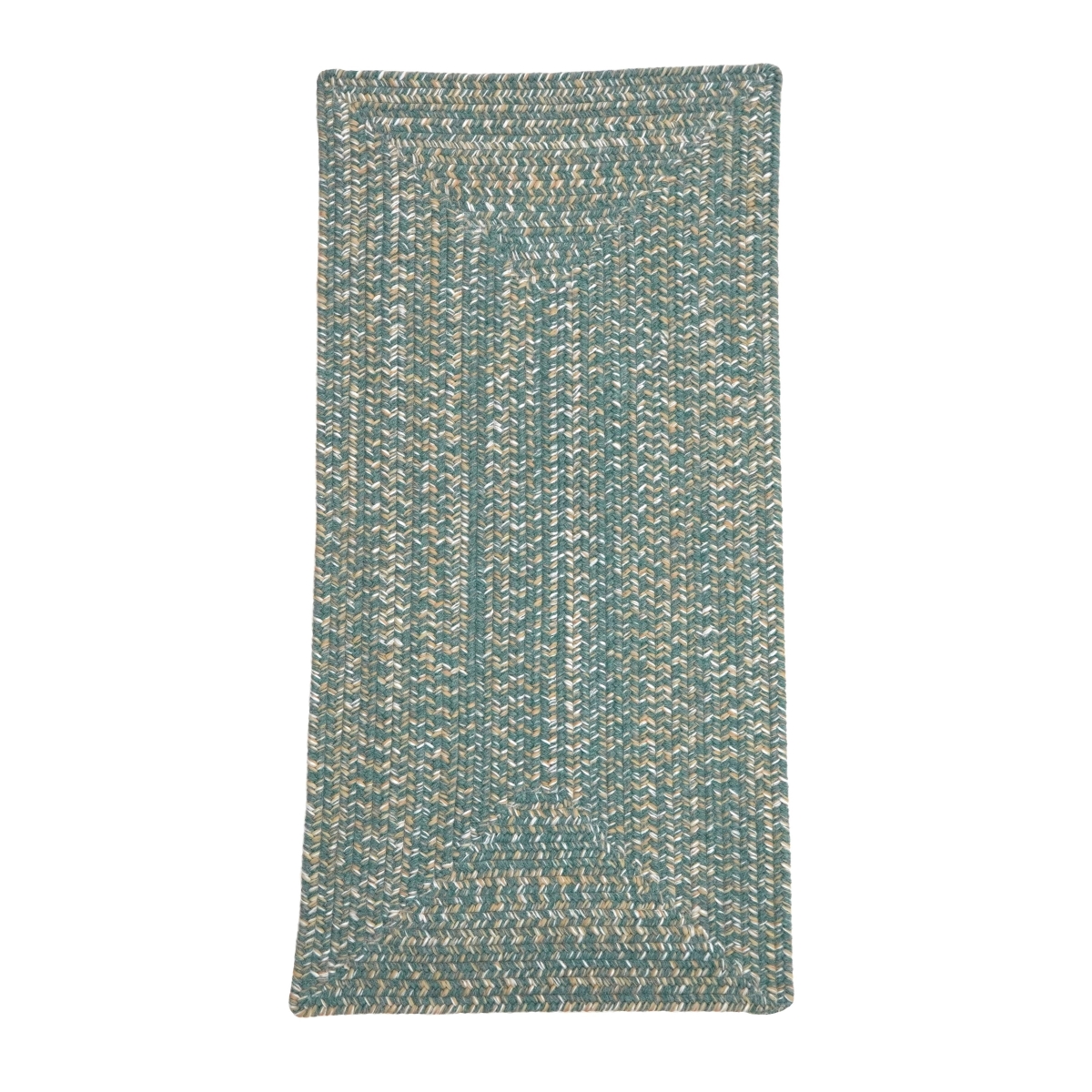 DG49R030X120R Bridgeport Tweed Runners Rugs, Soft Teal - 30 in. x 10 ft.