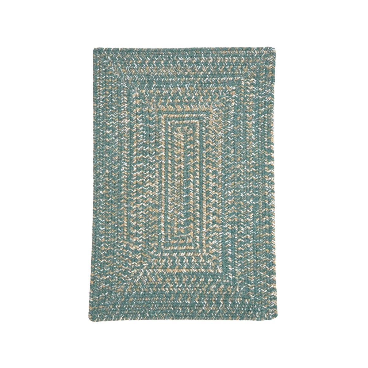 DG49R036X060R Bridgeport Tweed Rectangle Rugs, Soft Teal - 3 x 5 ft.