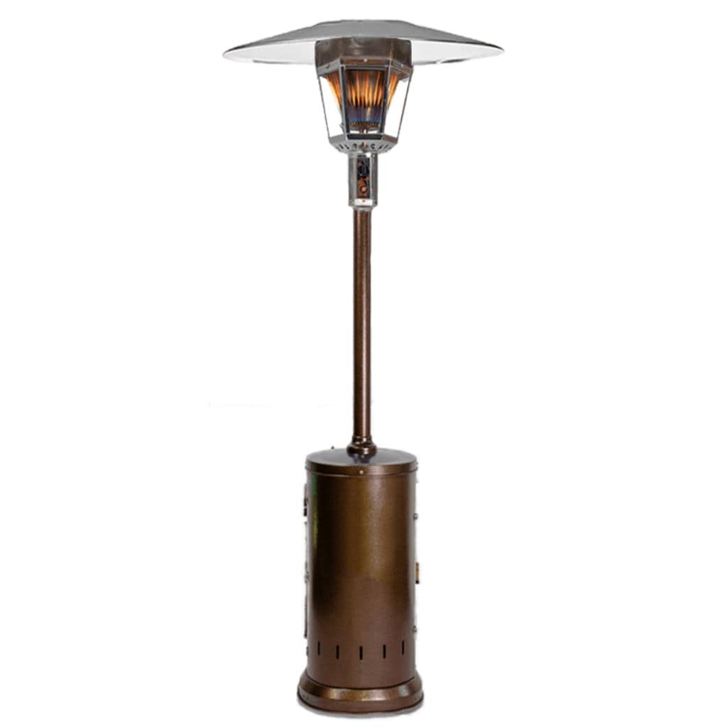 Picture of RADtec Group 96-NTR-GAS-SS 96 x 16 x 16 in. Natural Gas Real Flame Patio Heater - Stainless Steel