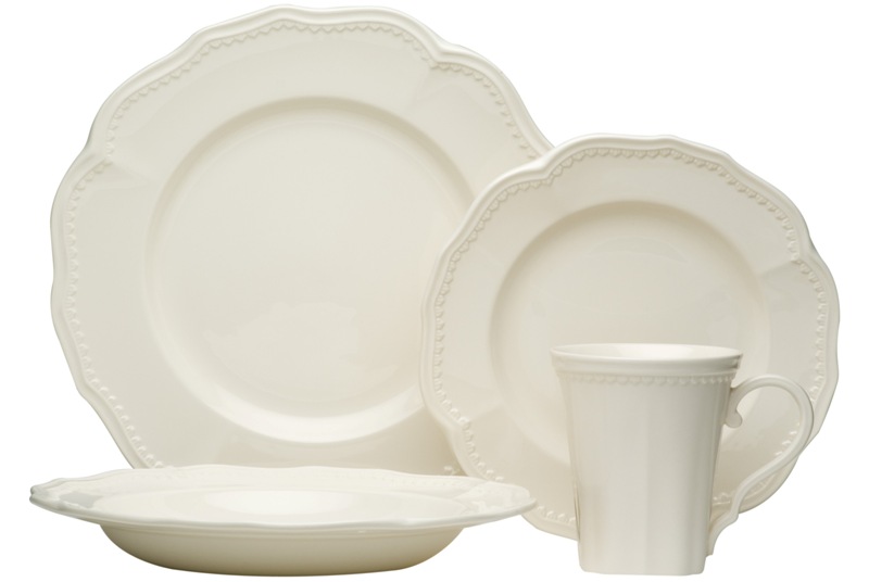Picture of Red Vanilla FN900-016 Classic White Dinner Set, 16 Piece