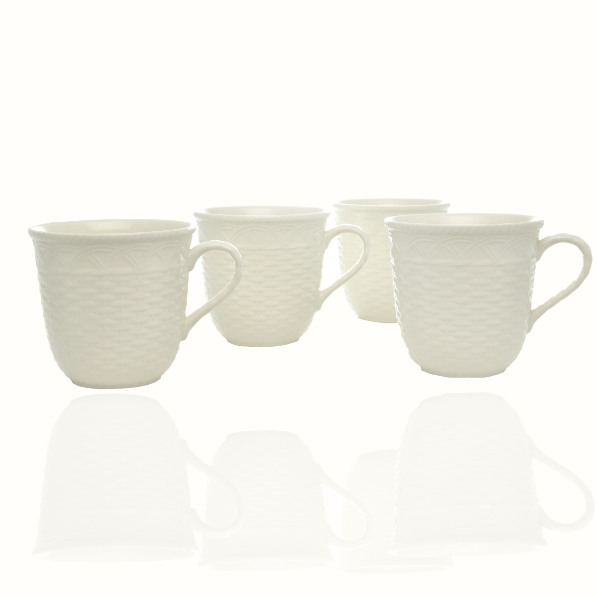 Picture of Red Vanilla FC900-415 16 oz Nantucket White Mug - Set of 4