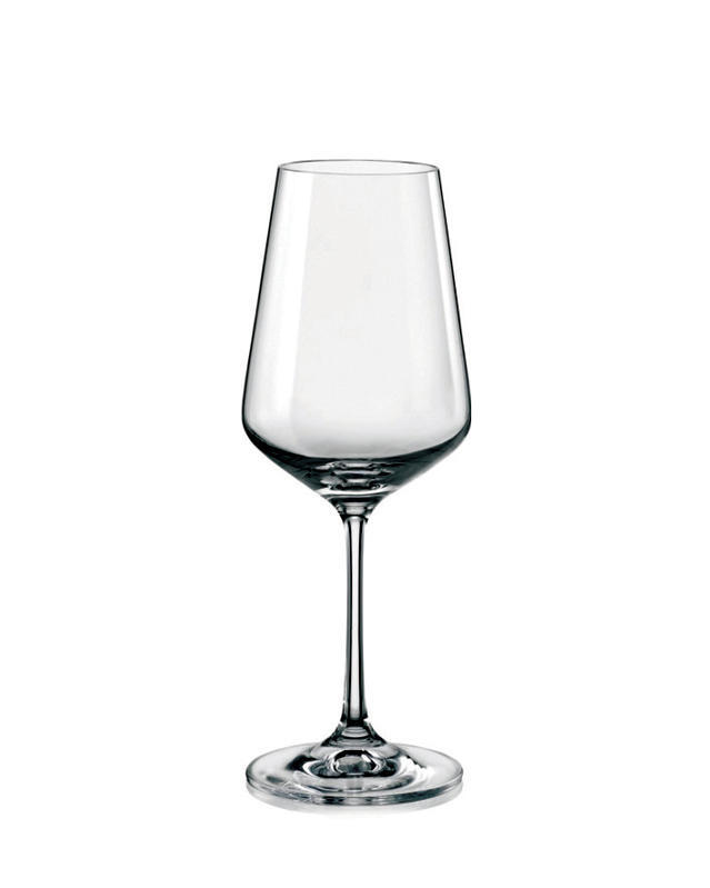 40728-350 Sandra White Wine, 350 ml & 11.83 oz - Set of 6