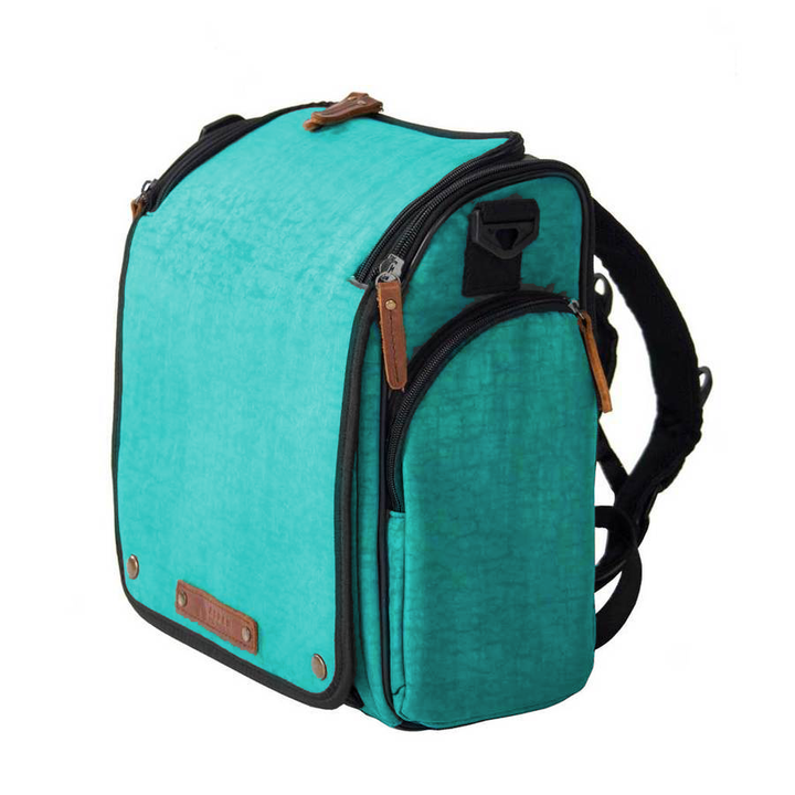 Picture of Aspen TykeTraveler ASPSETTUQ Traveler Diaper Bag Set - Ocean Turquoise