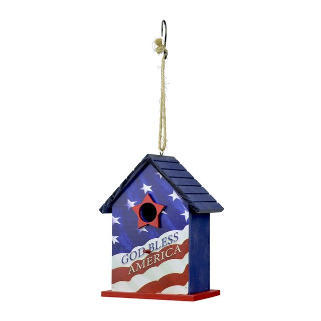 Picture of Red Carpet Studios 40819 17 in. Patriotic Birdhouse