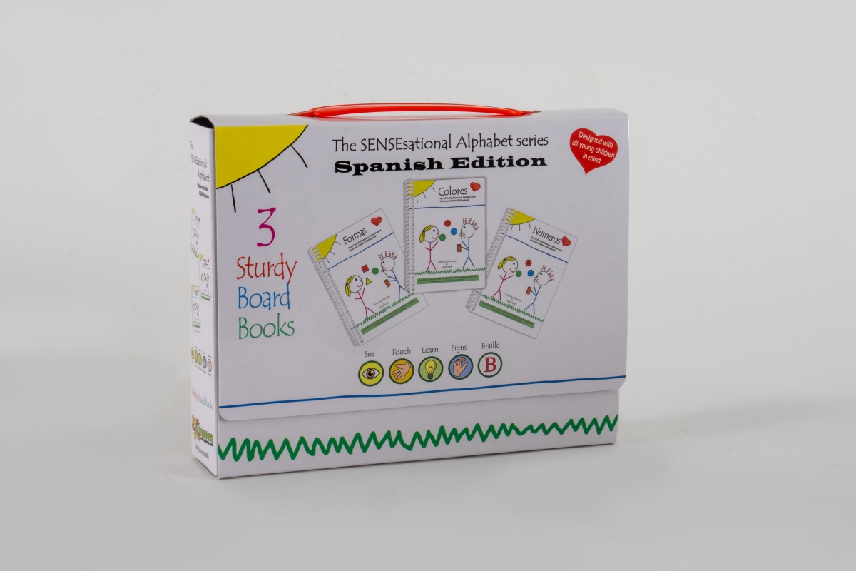 CSNS3 The  + Colors, Shapes, and Numbers Spanish 3-Pack Case + Spanish