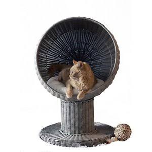 Picture of The Refined Feline KBB-PY-SK Kitty Ball Cat Bed, Smoke