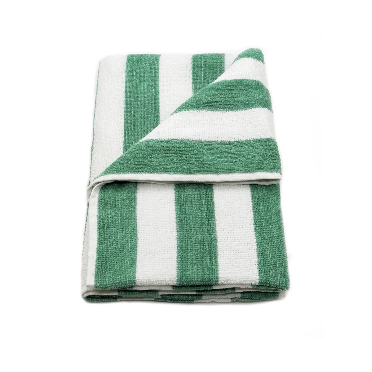 GOC Cotton Vat Dyed Stripes Pool Towel, Mint - Pack of 3
