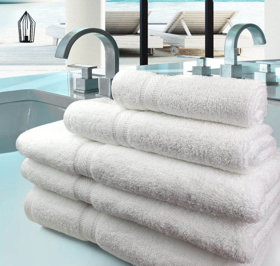 GFZ Collection White Blended Bath Mat 6 PK