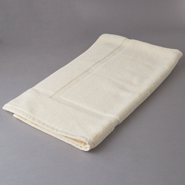 GVZ Collection 100% Cotton Ivory Bath Mat 6 PK